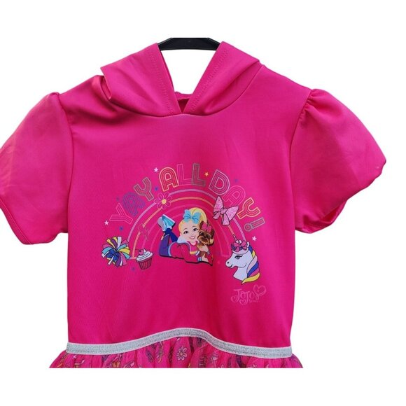 Jojo Siwa Pink "Yay All Day" Girls Dress - Picture 2 of 3